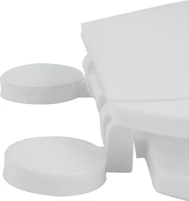 Obrázok produktu pre MSV WC sedadlo WC sedadlo WC poklop WC sedadlo biele