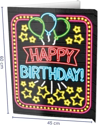 Image de Étiquettes pour fenêtres « Happy Birthday » de Paperdreams