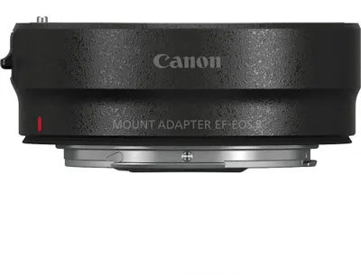 Produktbild von Canon Bajonettadapter EF-EOS R, Canon EF / EOS, Canon RF, Schwarz, Canon EOS R, 24 mm, 110 g