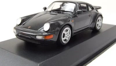 Produktbild von Minichamps 1:43 Porsche 911 Turbo (964) - 1990 BLACK