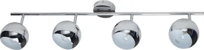 Produktbild von Moderne Deckenleuchte BUBBLE 105cm silber Chrom Pendelleuchte Deckenlampe