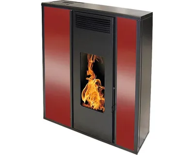 Obrázek produktu pro Peletová kamna Interstoves Tessa 10 bordeaux 8,8 kW