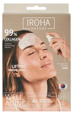 Productafbeelding van 99% COLLAGEEN Voorhoofdsticker, 3 stuks