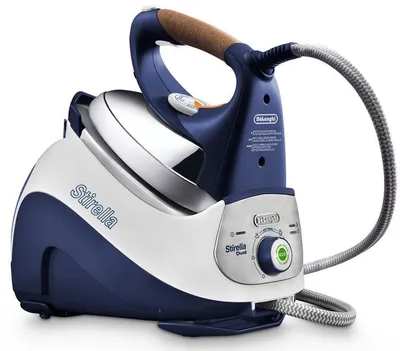 Produktbild von De'Longhi PRO1847X Bojlerová žehlička 800 W 1,1 l Hliníková modrá, biela