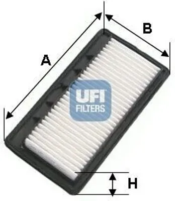 Produktbild von Luftfilter UFI 30.496.00 für HYUNDAI i10 (PA) Filtereinsatz