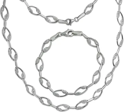 Produktbild von SilberDream Schmucksets Damen Schmuck-Sets SilberDream Silberschmuck D2SDS4805W