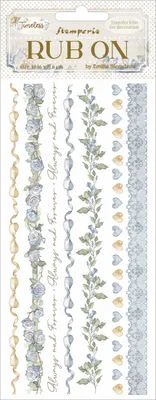 Produktbild von Stamperia Rub-on für Scrapbooks und Bullet Journals, Stripes