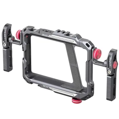 Zdjęcie produktu dla Klatka na smartfona do vlogowania, wykonana ze stopu aluminium, lekka konstrukcja, 250 g