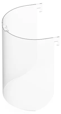 Produktbild von Ersatzvisiere für Gesichtsschild/-visier 5er Set transparent Transparent