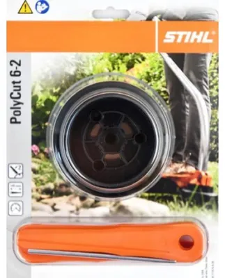 Produktbild von STIHL Polycut 6-2 Mähkopf Fadenkopf mit 2 Kunststoffmessern - 40067102134