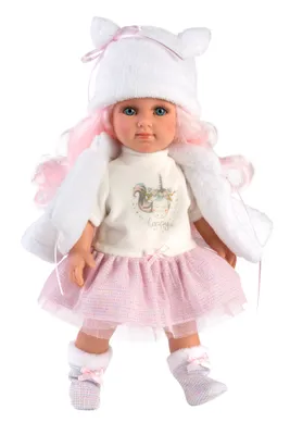 Produktbild von Llorens Puppe Elena 35 cm zum An- und Ausziehen handgemacht aus Spanien