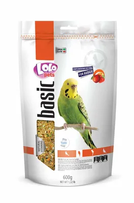 Image de LoLo Pets BASIC FRUIT 600 g FRUIT nourriture pour perruches