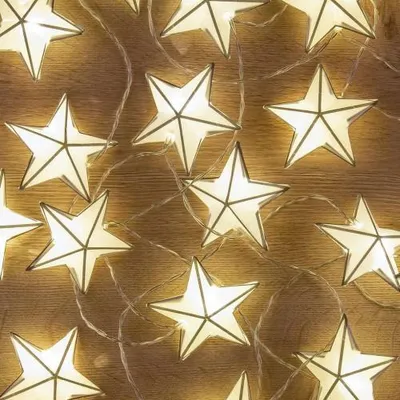 Image de Guirlande étoilée lumineuse Gardiole Long. 3,80 m