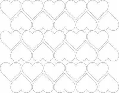 Obrázek produktu pro Valentýnské srdíčkové samolepky, 4 cm, 30 kusů, bílé matné