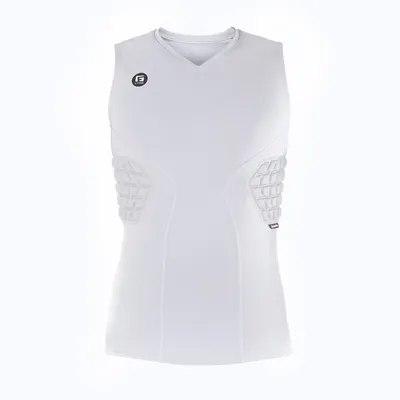 Produktbild von G-Form Kompressions-Basketballtrikot Herren - Weiß | Größe: S