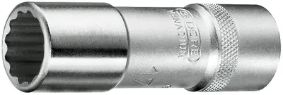 Produktbild von GEDORE D 19 L 24 Steckschlüsseleinsatz 1/2", lang UD-Profil 24 mm, 6140760