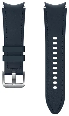 Produktbild von Samsung Galaxy Watch 20 mm Hybrid Leather Band S / M - Ersatzarmband - navy