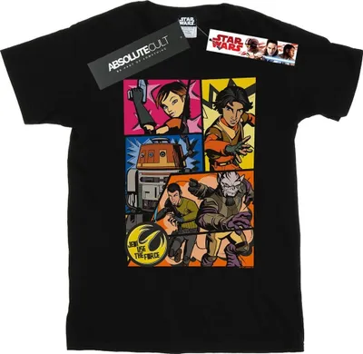 Produktbild von Star Wars - "Rebels" T-Shirt für Herren BI47506 (S) (Schwarz)