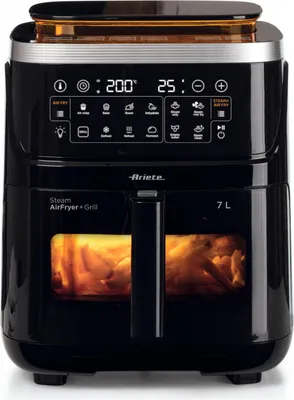 Produktbild von Ariete Luftfriteuse 7L 1700W Dampfgrill Schwarz Modell 4636