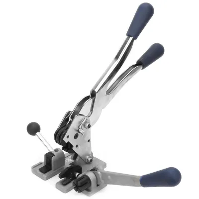Zdjęcie produktu dla Maszyna do owijania taśmą, ręczny zestaw narzędzi do owijania taśmą, ręczne narzędzie do owijania taśmą, napinacz taśmy, zestaw zaciskacza napinacza