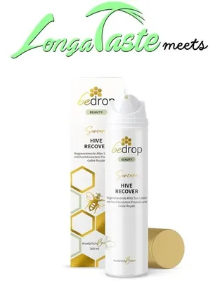 Produktbild von HIVE RECOVER Bedrop After Sun Lotion mit hochdosiertem Gelée Royale & Propolis - 200ml