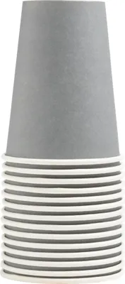 Image de Pronappe 20x 15 Gobelets en carton, 20 cl Gris 89118I