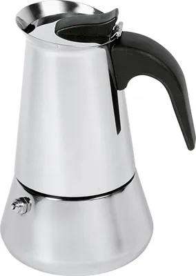 Produktbild von Weis Espressokocher 4 Tassen Edelstahl, Mokka-Kanne, Edelstahl, Edelstahl, 4 Tassen