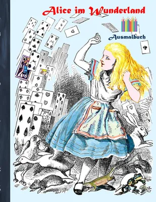 Produktbild von Alice im Wunderland (Ausmalbuch)