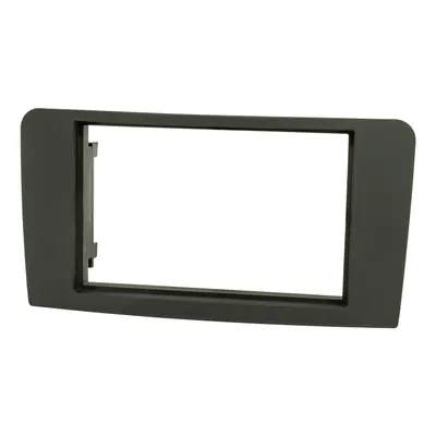 Produktbild von Doppel DIN Radioblende kompatibel mit Mercedes ML W164 2005 -2011 G-Klasse W461 2006-2012 schwarz