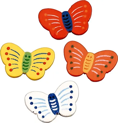 Produktbild von KNORR PRANDELL 218002622 Dekostreu Tiere Schmetterling 23 cm bunt
