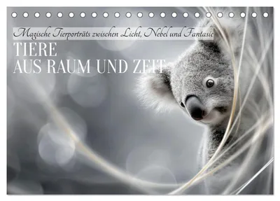 Produktbild von Tiere aus Traum und Zeit (Tischkalender 2027 DIN A5 quer), CALVENDO Monatskalender