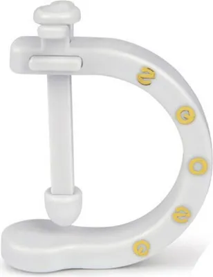 Produktbild von INF Manuelle Akupressur-Druckpunktmassagegerät für Hand und Fuß Weiß