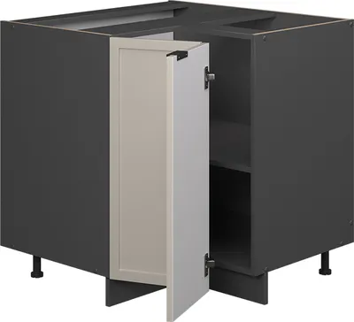 Imagen del producto de Armario de esquina Vicco Fame-Line GrisBeige 80.5 cm , ET Roble, Model 50265