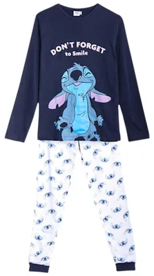 Produktbild von Schlafanzug Disney Stitch Dunkelblau S