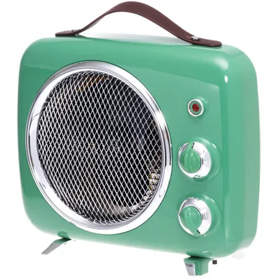 Image de Chauffage ventilateur Retro vert 2000W