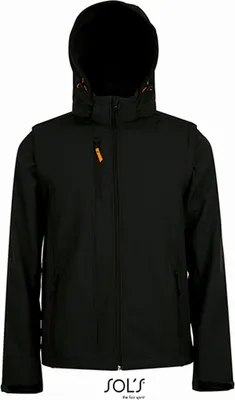 Produktbild von SOLs ProWear 01647 | Transformer Softshell - Farbe: Black - Größe: L