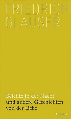 Produktbild von Glauser, F: Beichte in der Nacht