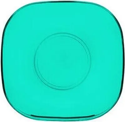 Produktbild von Glasteller Spring Colour 12,4 cm blau