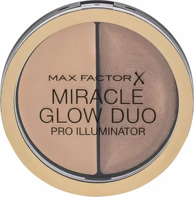 Obrázok produktu pre Max Factor Miracle Glow Duo, Univerzálne, 11 g, Ženy, Krém, Medium, Kompaktné puzdro