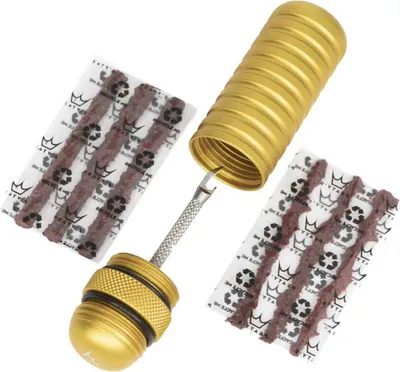 Obrázok produktu pre Peaty's Holeshot Tubeless Puncture Plugger Kit Gold Cyklo-oprava defektu