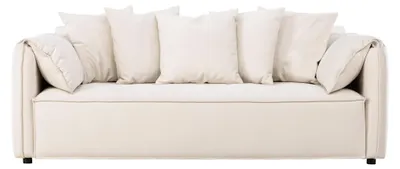 Produktbild von Torekov Sofa 3-Sitzer 5 Zierkissen beige.
