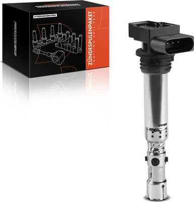 Imagen del producto de Frankberg, 1 módulo de encendido y bobina de encendido para VW Fox, Polo, Seat Ibiza III, Skoda Fabia I Combi, Praktik, Stufenheck II