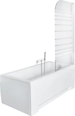 Produktbild von BADLAND Duschabtrennungen 1-teilig Ambition I 75x130 5 mm Gehärtetes Transparentes Glas