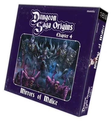 Zdjęcie produktu dla Asmodee Dungeon Saga Origins: Mirrors of Malice, Gra planszowa, 10 lat(a), 60 min