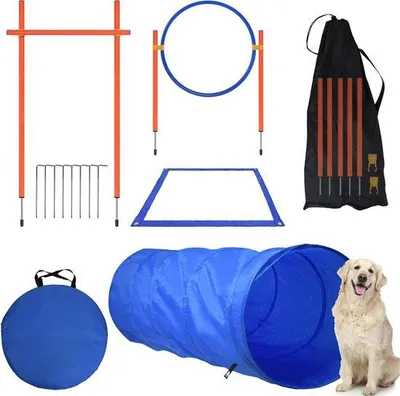Produktbild von Famanu Agility Set - Komplettes Trainingspaket für Hunde