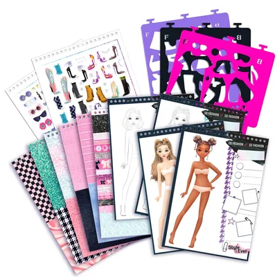 Immagine prodotto di Canaltoys Fashion Designer Mini Sketchbook