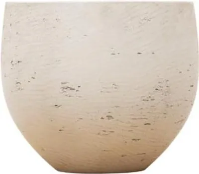 Produktbild von Pflanztopf XS Ø69cm x H57cm Runder Pflanzkübel in Steinoptik und zeitlos Deko