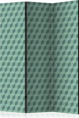 Zdjęcie produktu dla Parawan jednostronny Tła i desenie 135x172 cm 3-częściowy szary