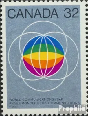 Produktbild von Briefmarken Kanada 1983 Mi 866 (kompl.Ausg.) postfrisch Weltkommunikationsjahr