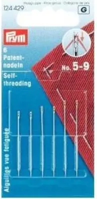 Produktbild von Prym Patentnähnadeln Gr. 5-9 silberfarbig, 6 Stk